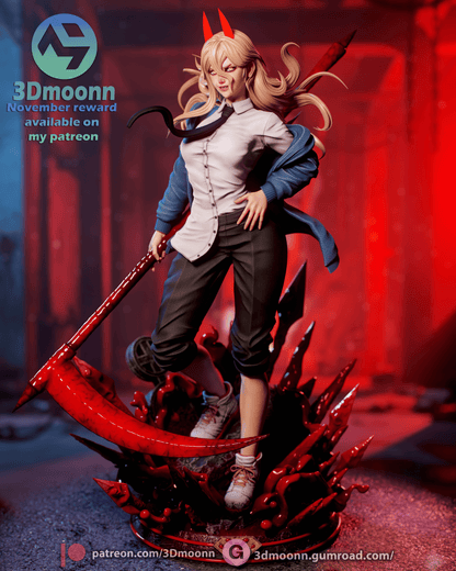 The Blood Fiend Queen | Chainsaw | Handcrafted Figure