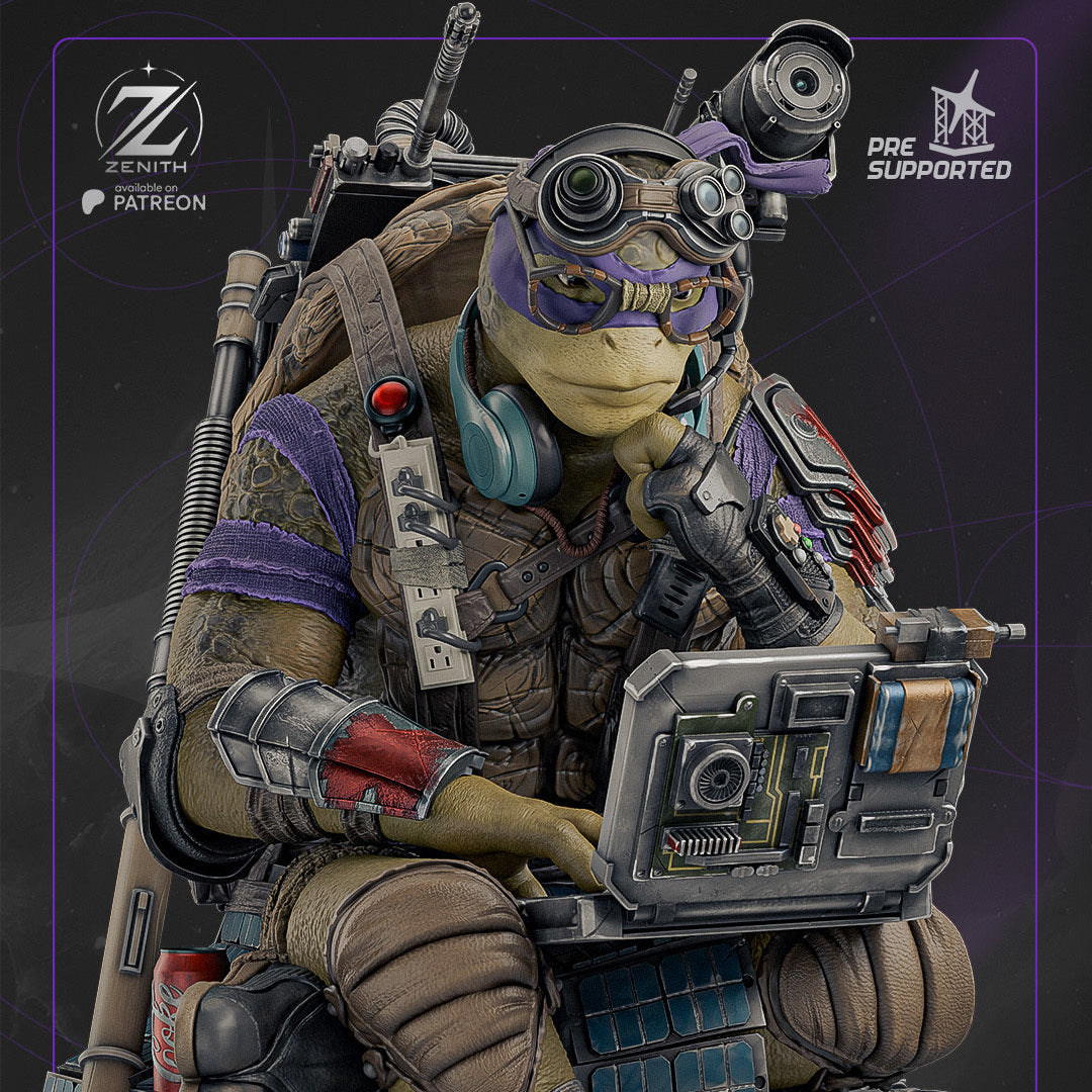 Tech Bo Staff Master | Handcrafted Figure