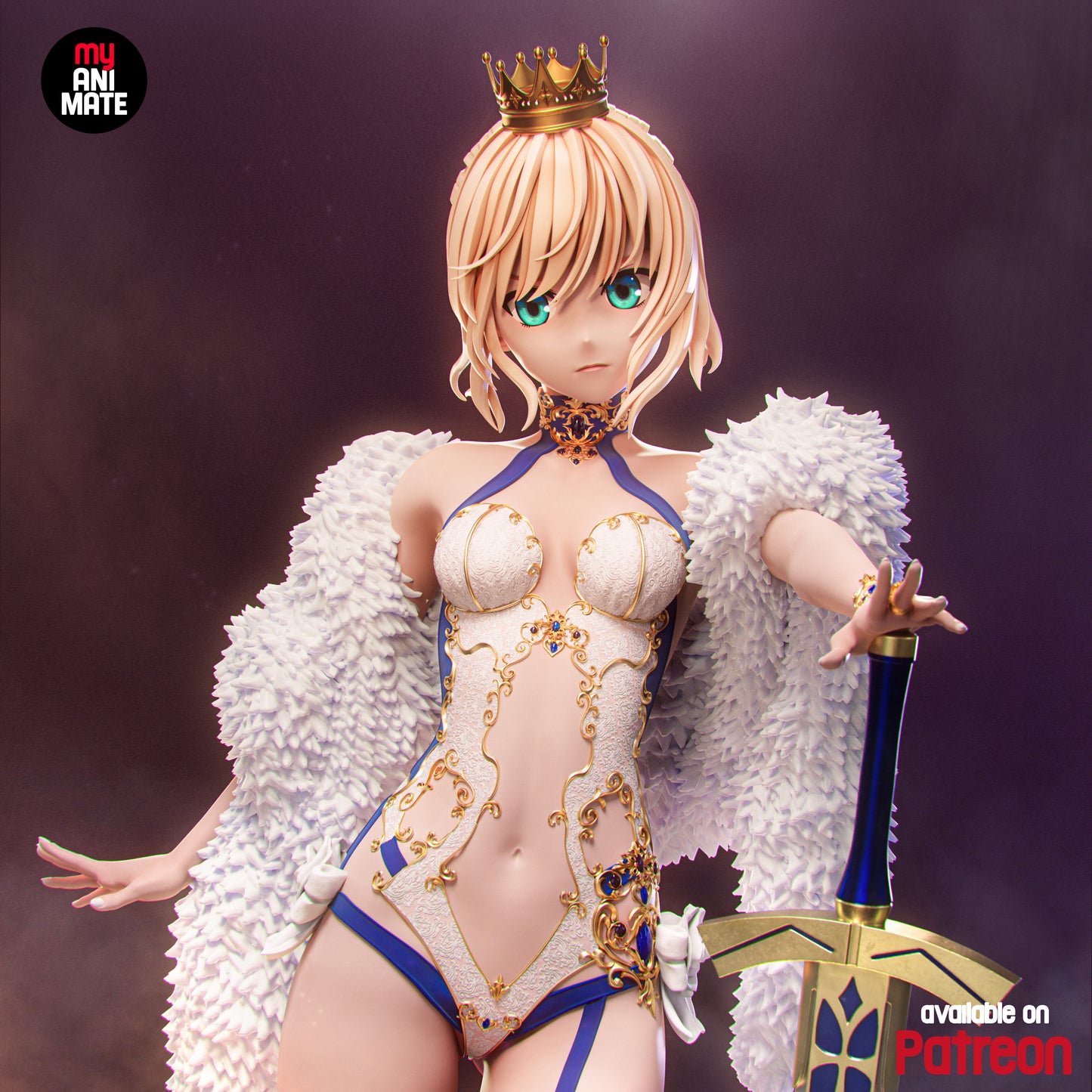 Saber | Fate Series | Handcrafted Figure