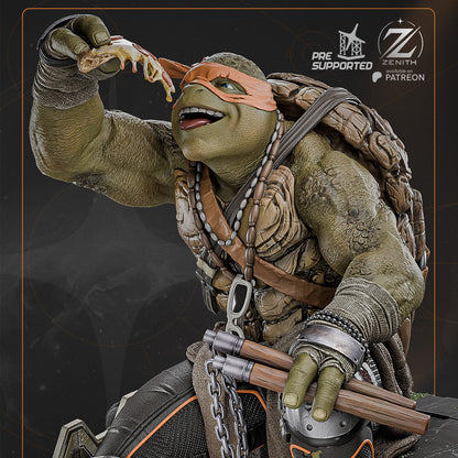 Twin Nunchaku Warrior | Handcrafted Figure