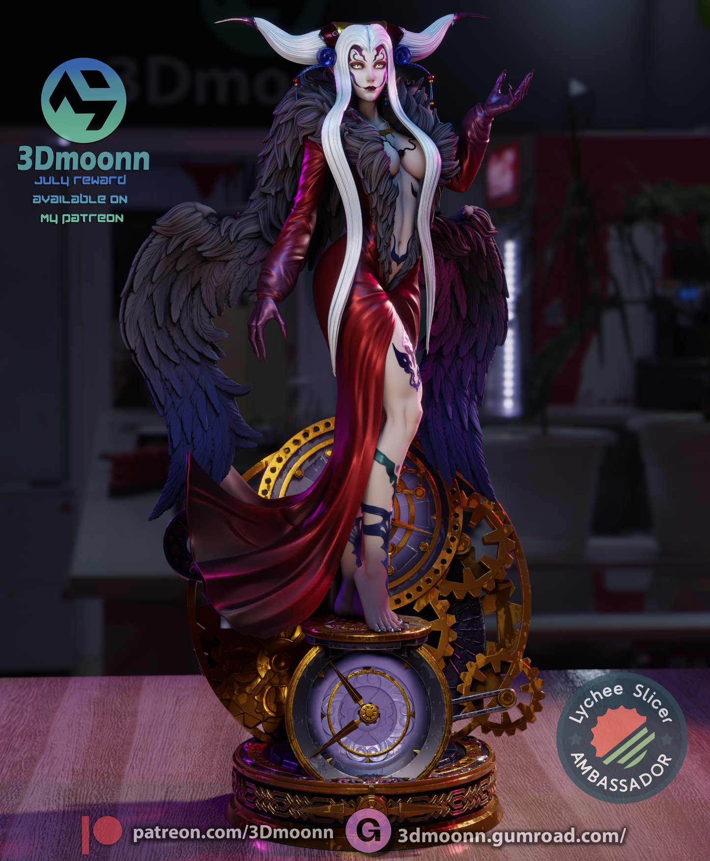 Ultimecia | Final Fantasy | Handcrafted Figure