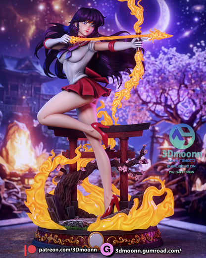 Sacred Flame Maiden | Handcrafted Figure