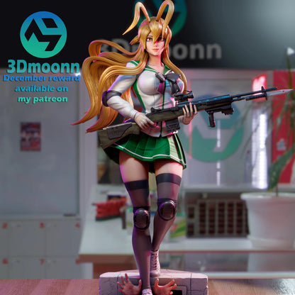 Rei Miyamoto | Highschool of the Dead | Handcrafted Figure