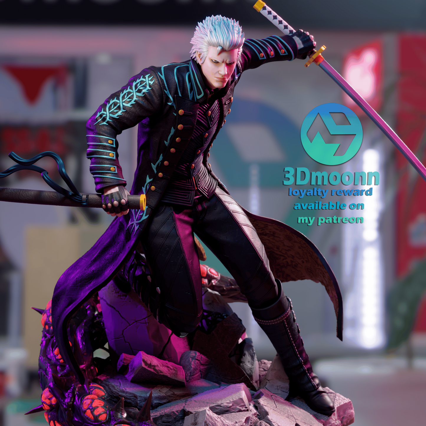 Vergil | Devil May Cry 5 | Handcrafted Figure