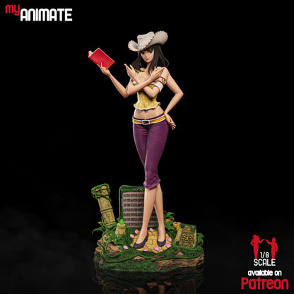 Archaeologist Girl | Handcrafted Figure