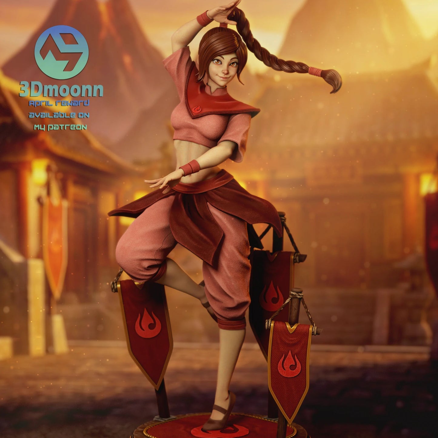 Ty Lee | Avatar The Last Airbender | Handcrafted Figure