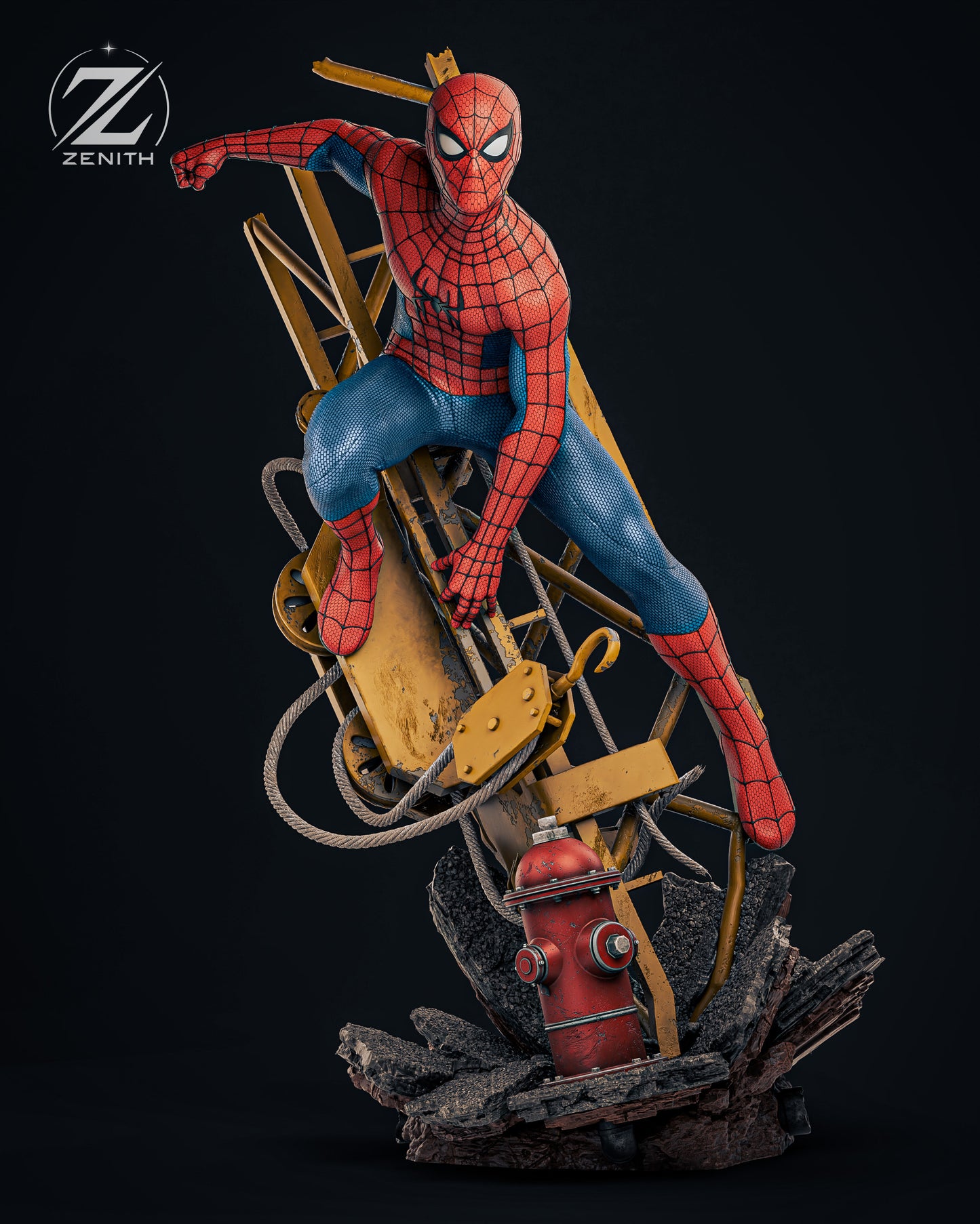 Web Slinging Hero | Handcrafted Figure