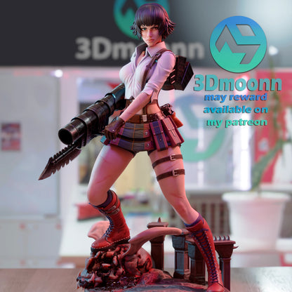 Lady | Devil May Cry 3 | Handcrafted Figure