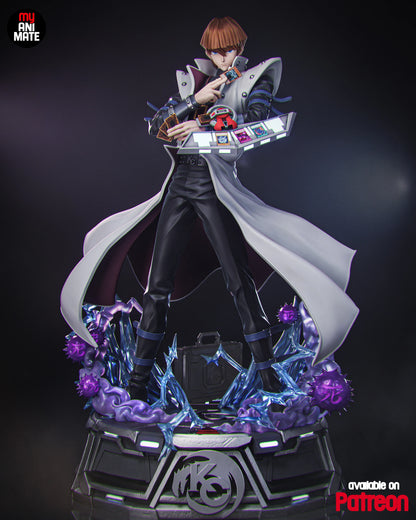 White Dragon Duelist | Handcrafted Figure