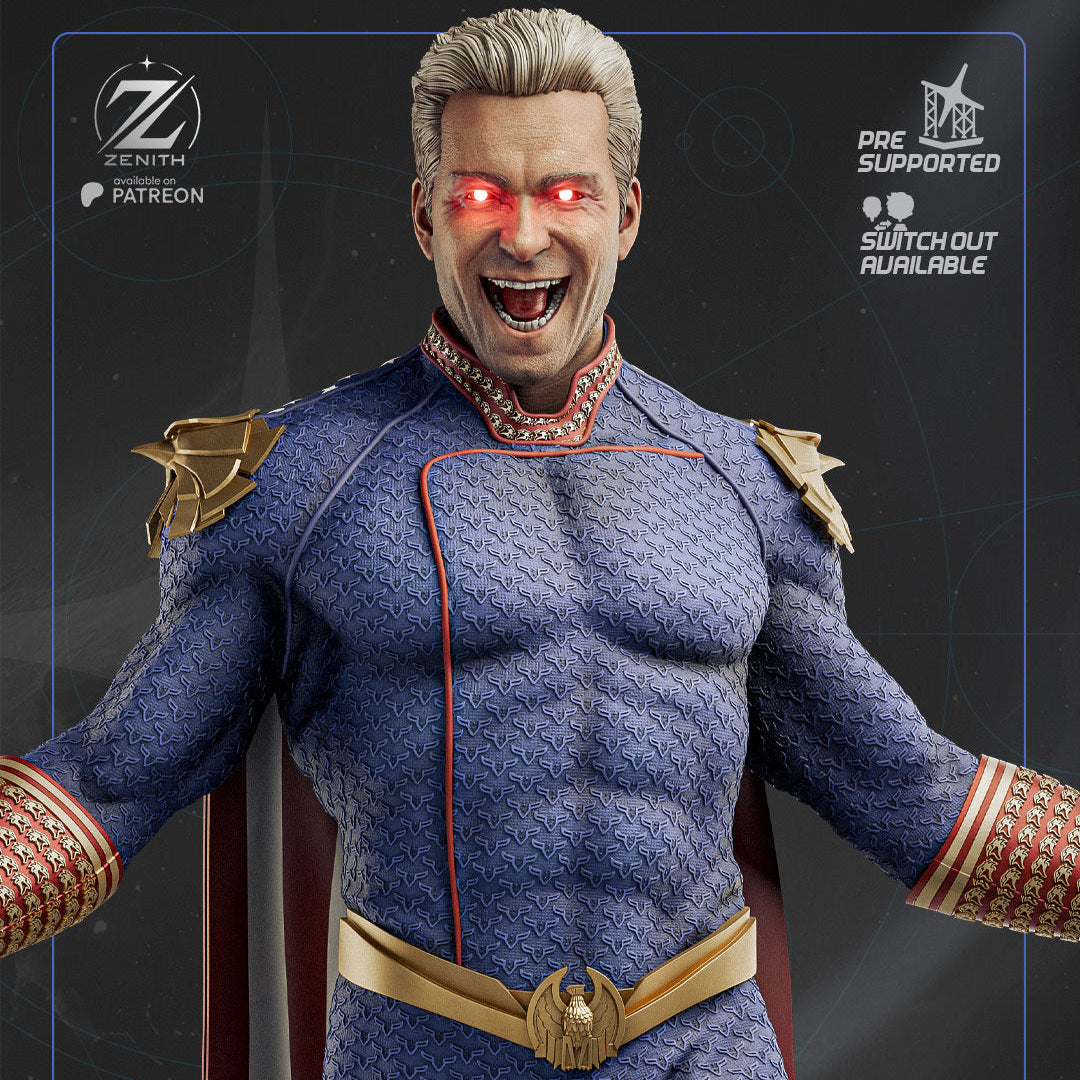 Patriotic Guardian | Handcrafted Figure