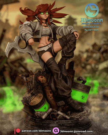Riyo | Gachiakuta | Handcrafted Figure