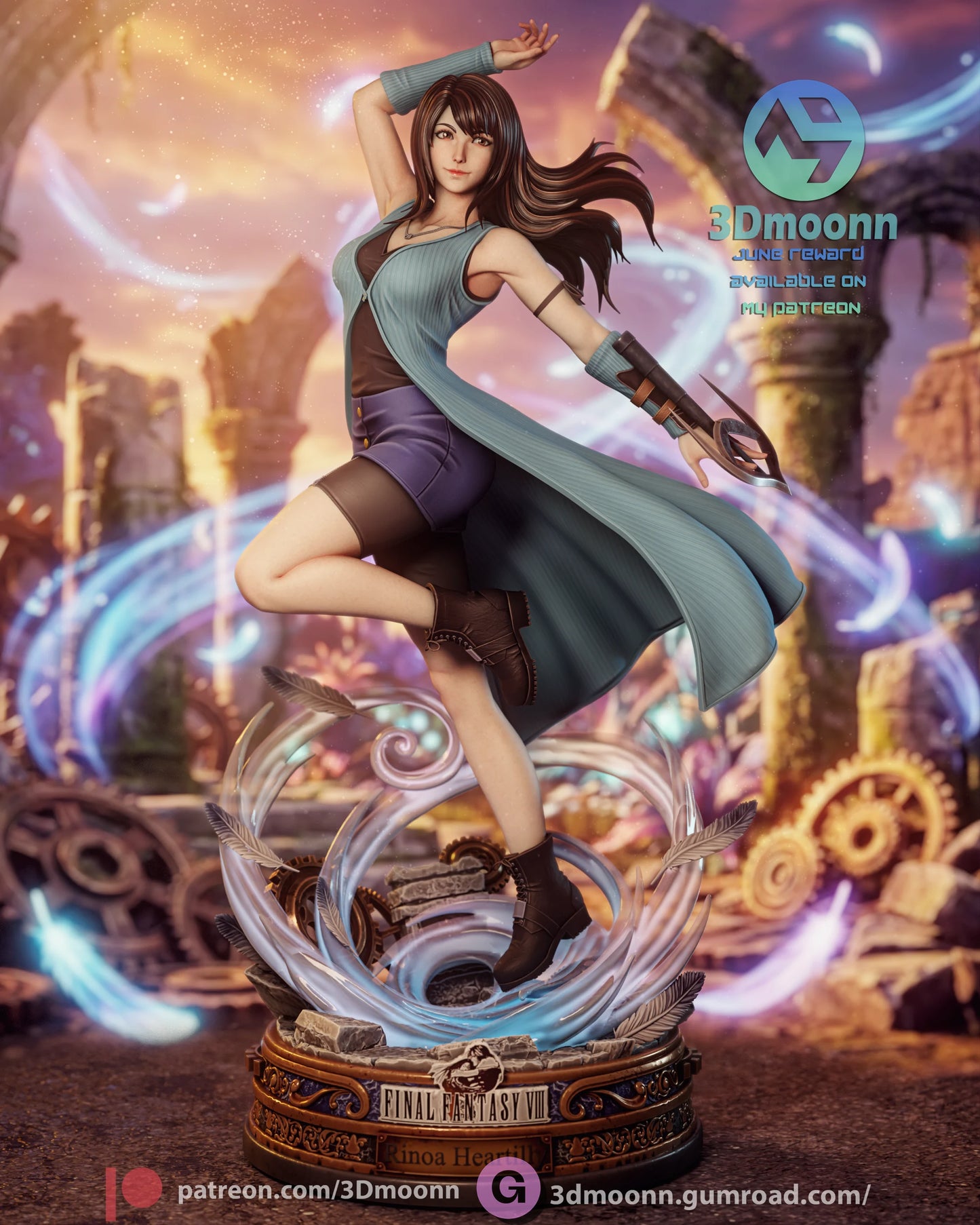 Rinoa Heartilly | Final Fantasy VIII | Handcrafted Figure
