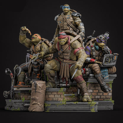 TMNT Diorama | Handcrafted Figure