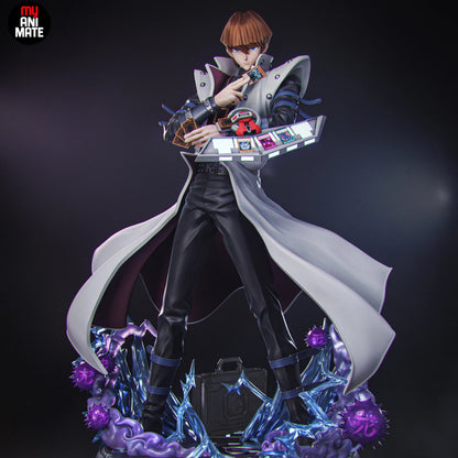 White Dragon Duelist | Handcrafted Figure