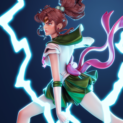 Makoto Kino | Sailor Moon | Handcrafted Figure
