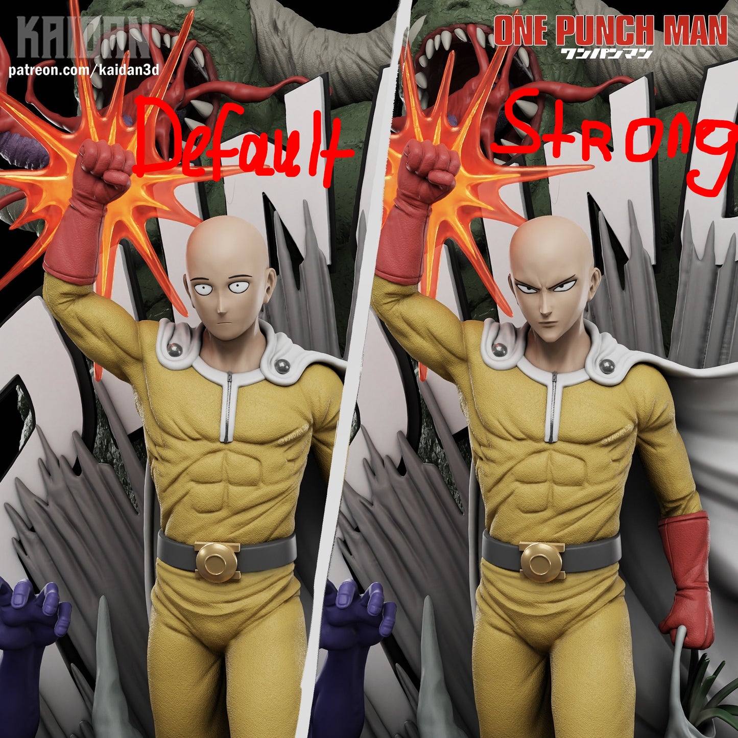 Saitama | One Punch Man | Handcrafted Figure