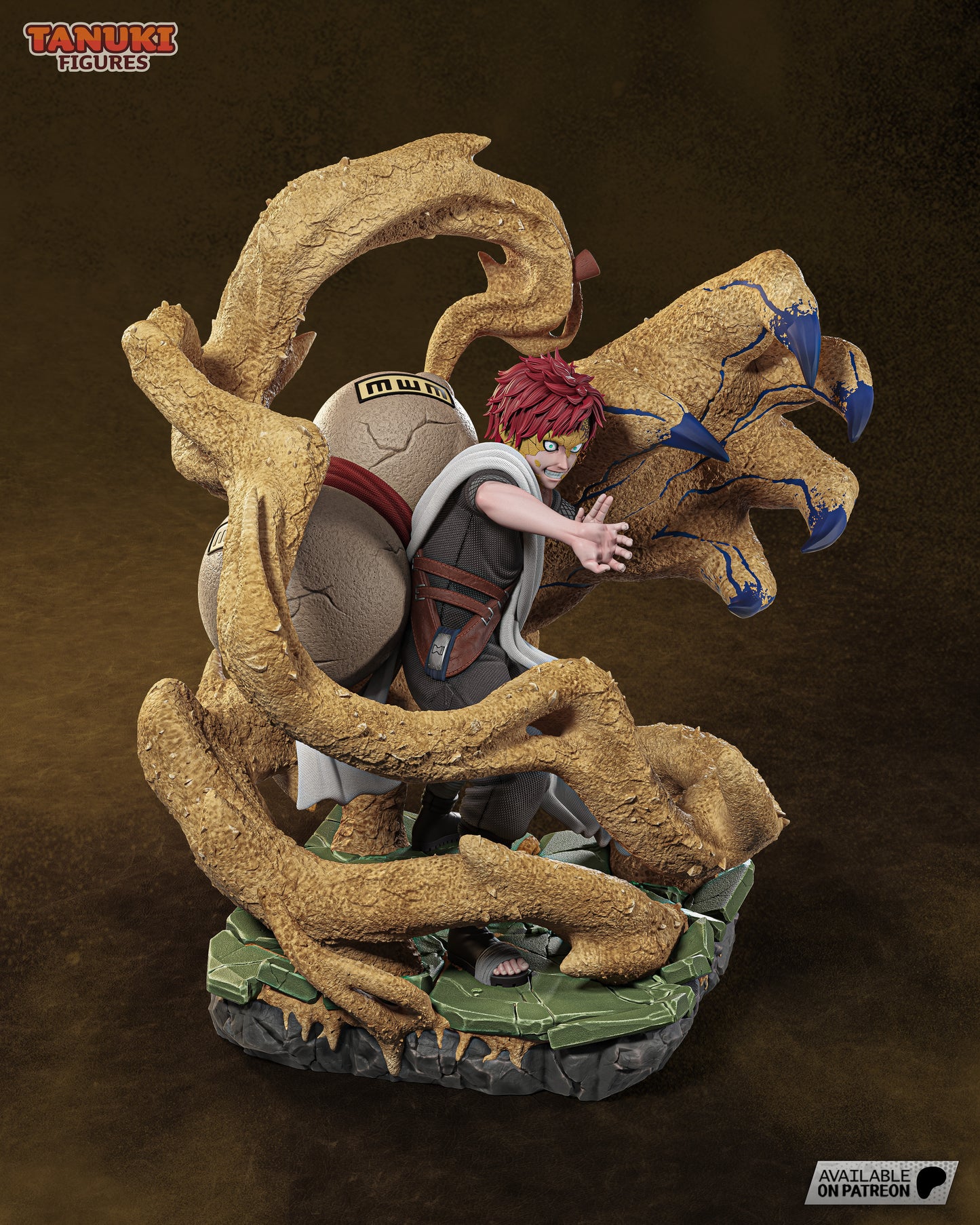 Child of the Sand | Shinobi | Handcrafted Figure