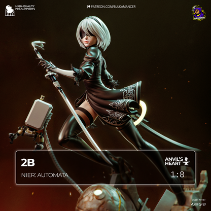 2B | NieR: Automata | Handcrafted Figure
