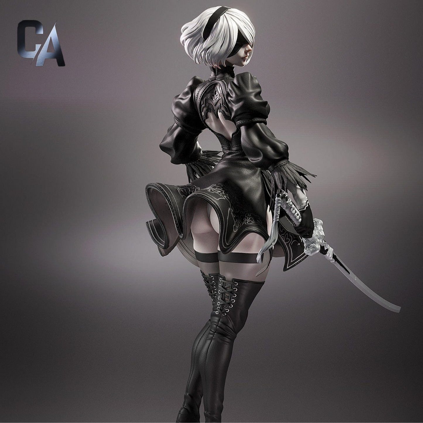 2B | NieR: Automata | Handcrafted Figure