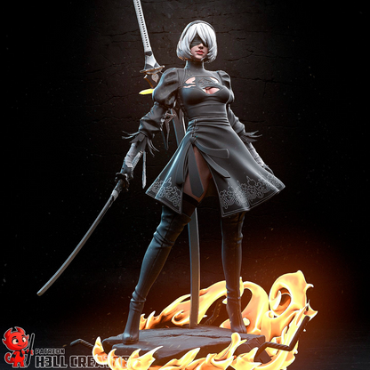 2B | NieR: Automata | Handcrafted Figure