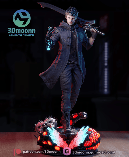 Nero | Devil May Cry 5 | Handcrafted Figure