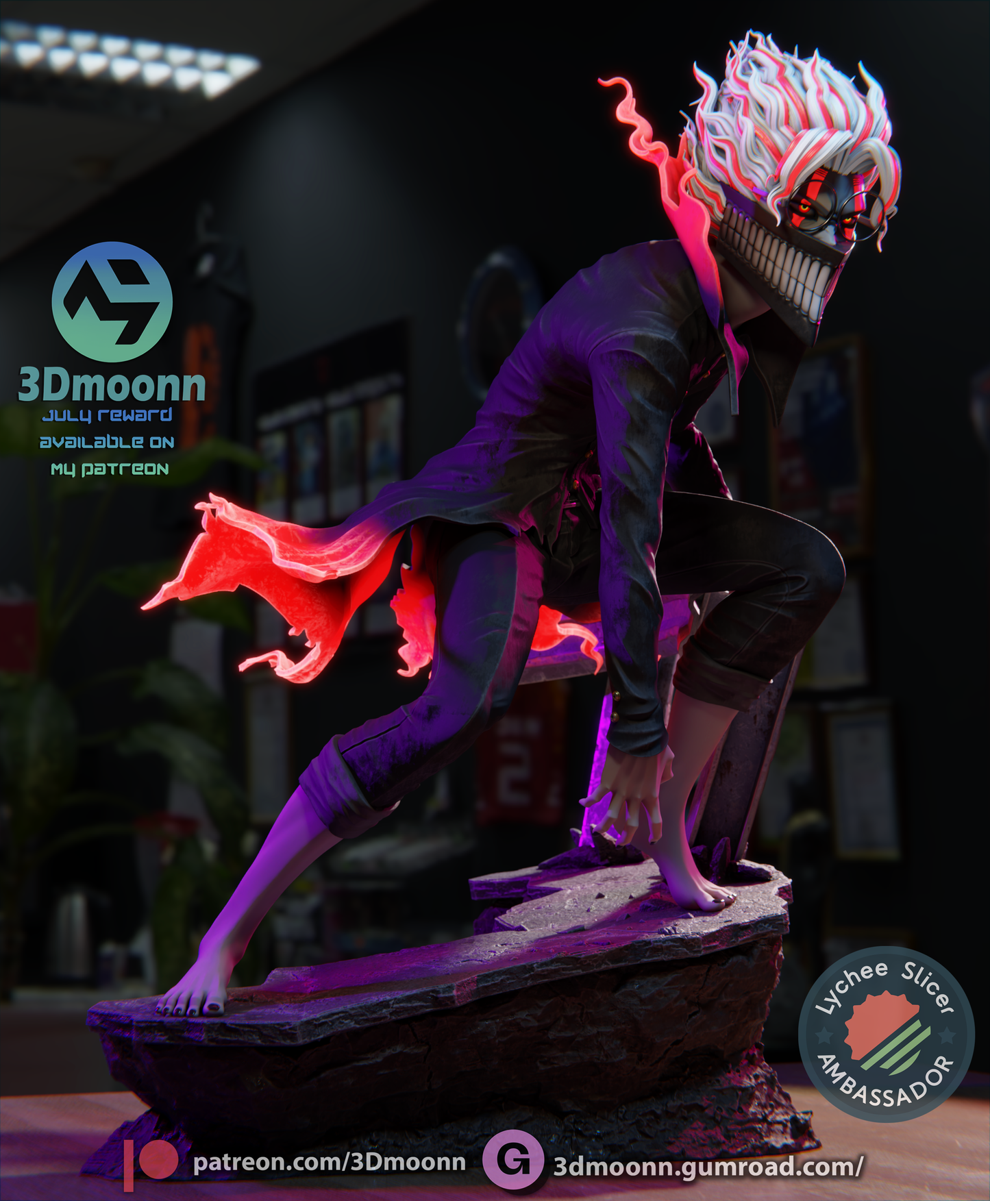 Okarun | Dandandan | Handcrafted Figure