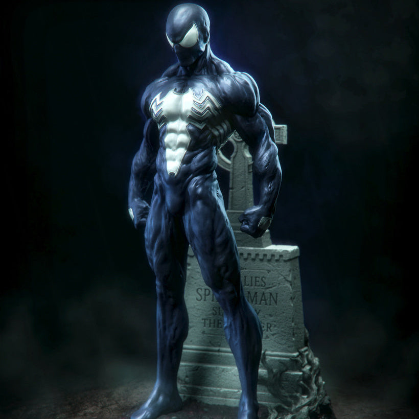Shadow Web Warrior | Handcrafted Figure