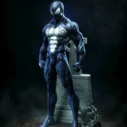 Shadow Web Warrior | Handcrafted Figure