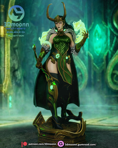 Lady of Mischief | Handcrafted Figure