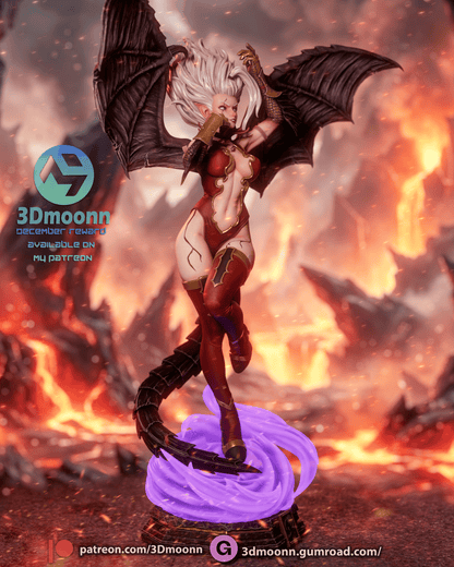 Mirajane Satan Soul | Fairy Taill | Handcrafted Figure