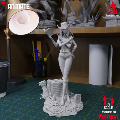 Archaeologist Girl | Handcrafted Figure