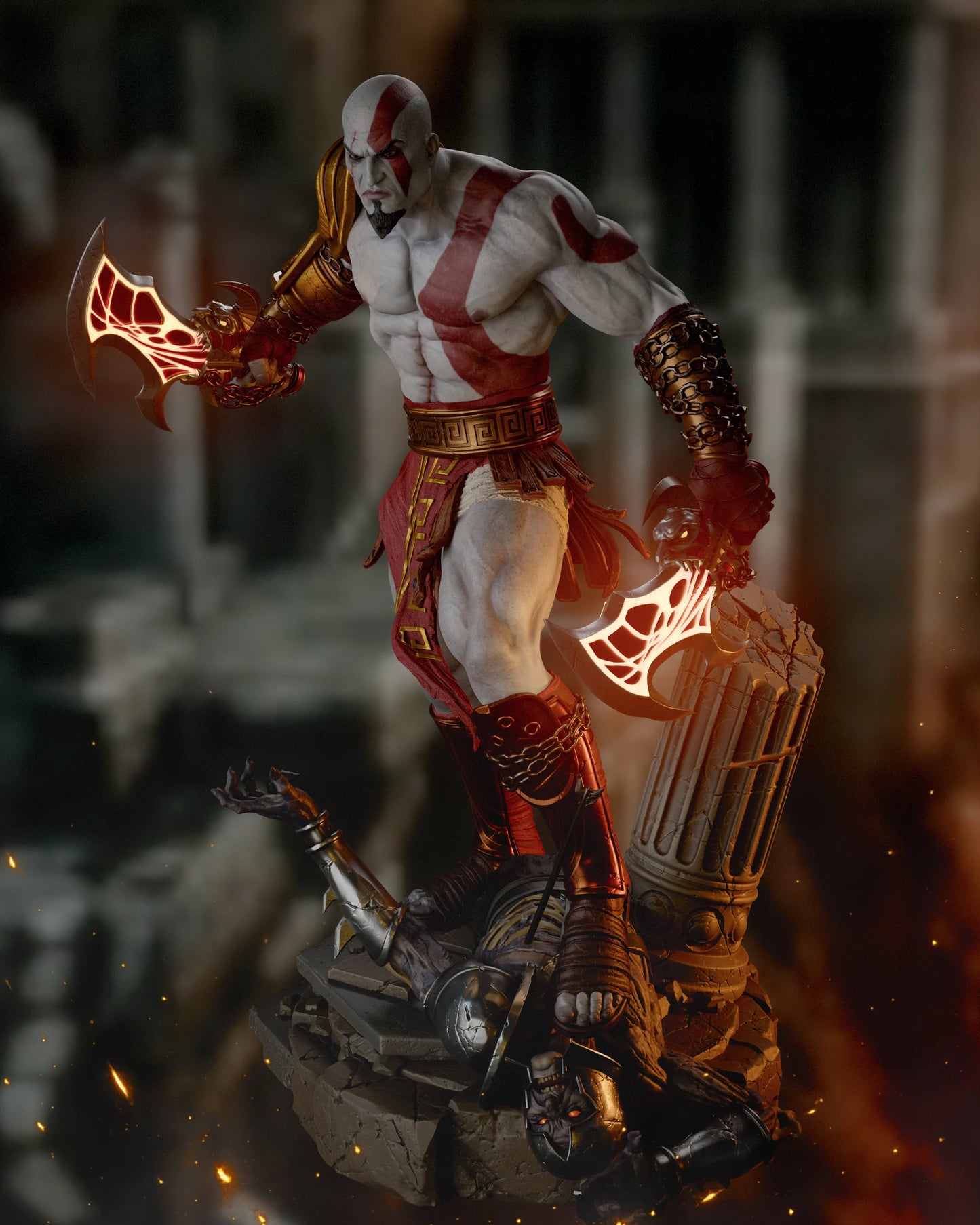 Kratos | God of War | Handcrafted Figure