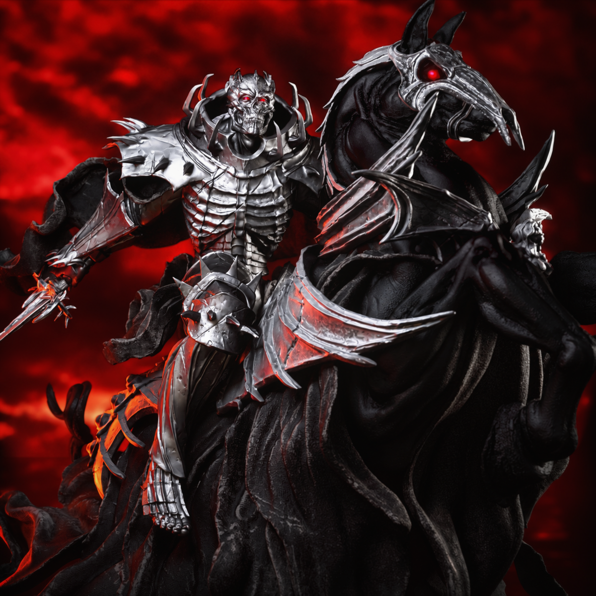 Skull Knight | Handcrafted Figure