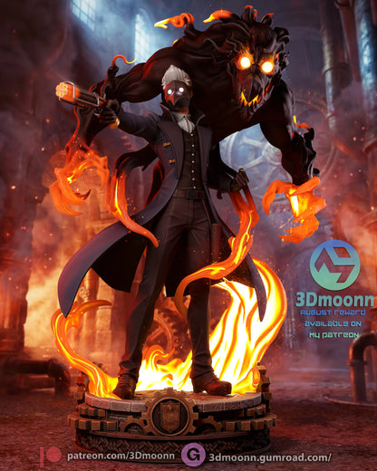 Masked Gunslinger | Handcrafted Figure