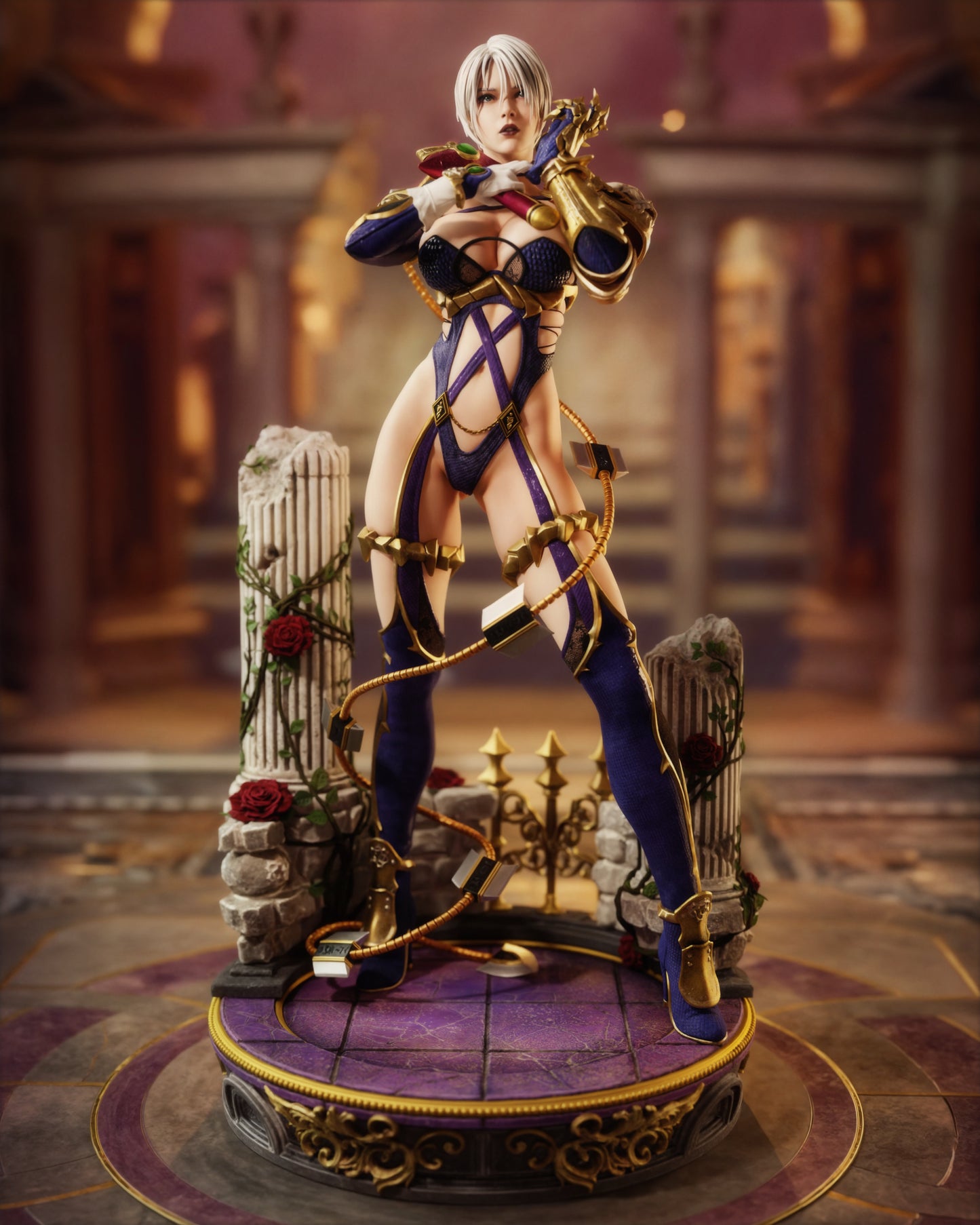 Whip Blade Mistress | Handcrafted Figure