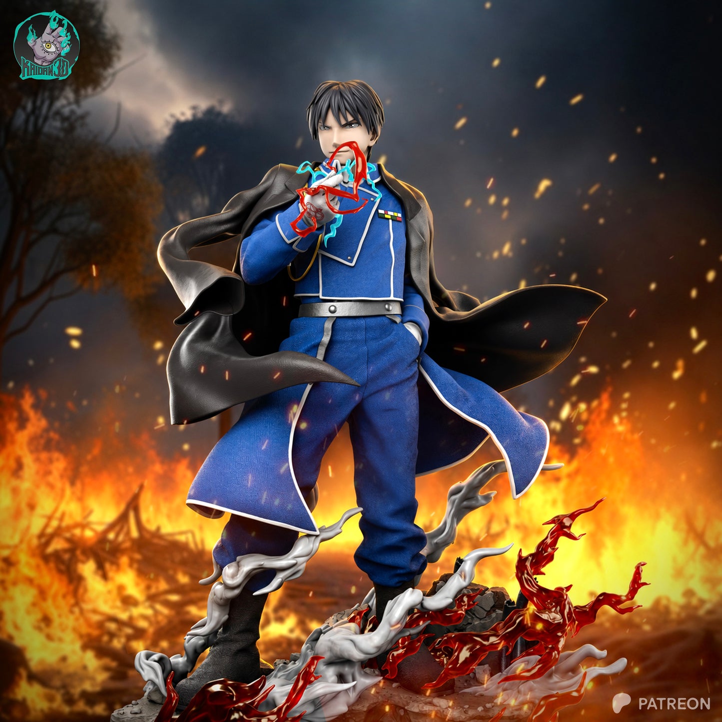 Flame Alchemist | Handcrafted Figure
