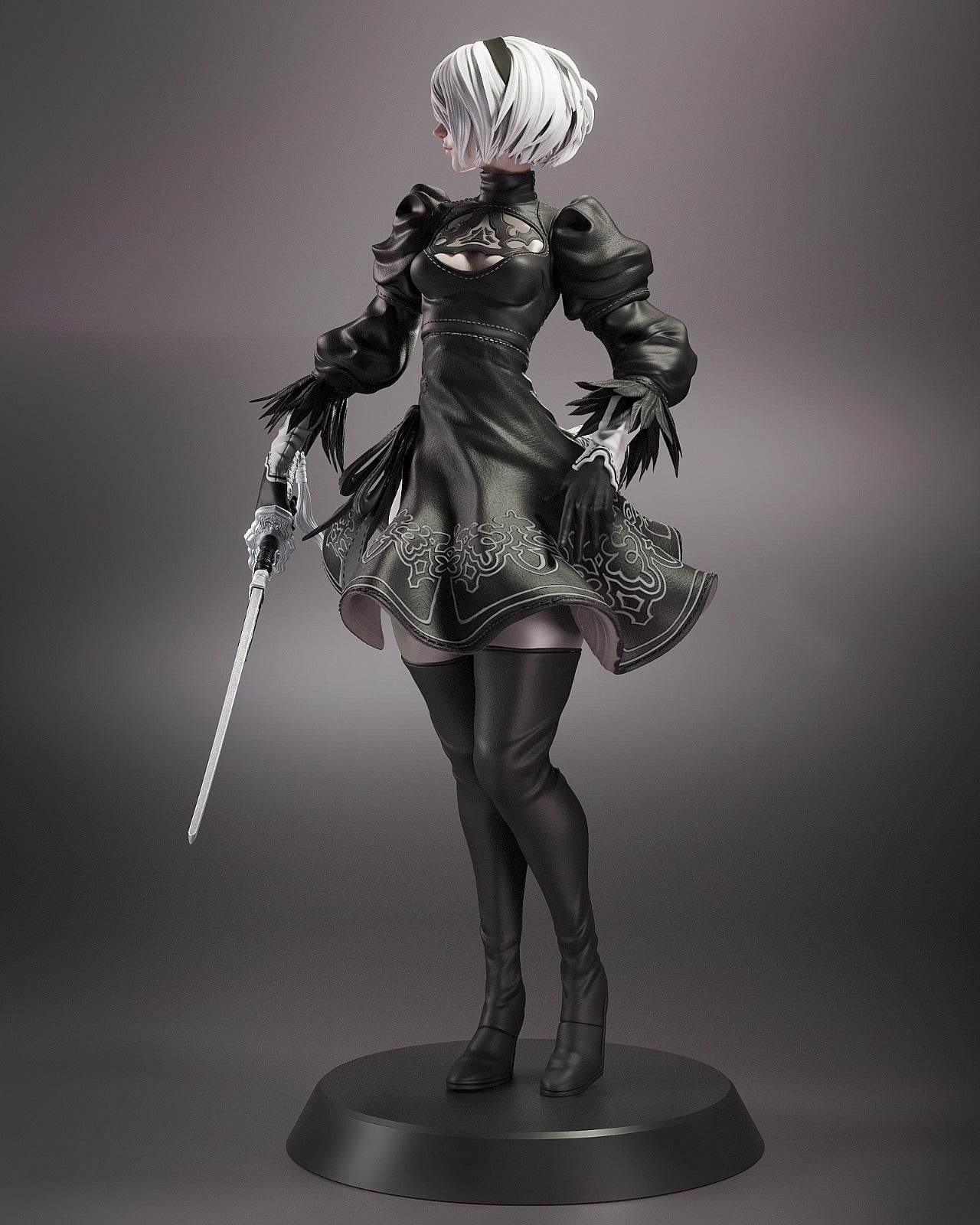 2B | NieR: Automata | Handcrafted Figure