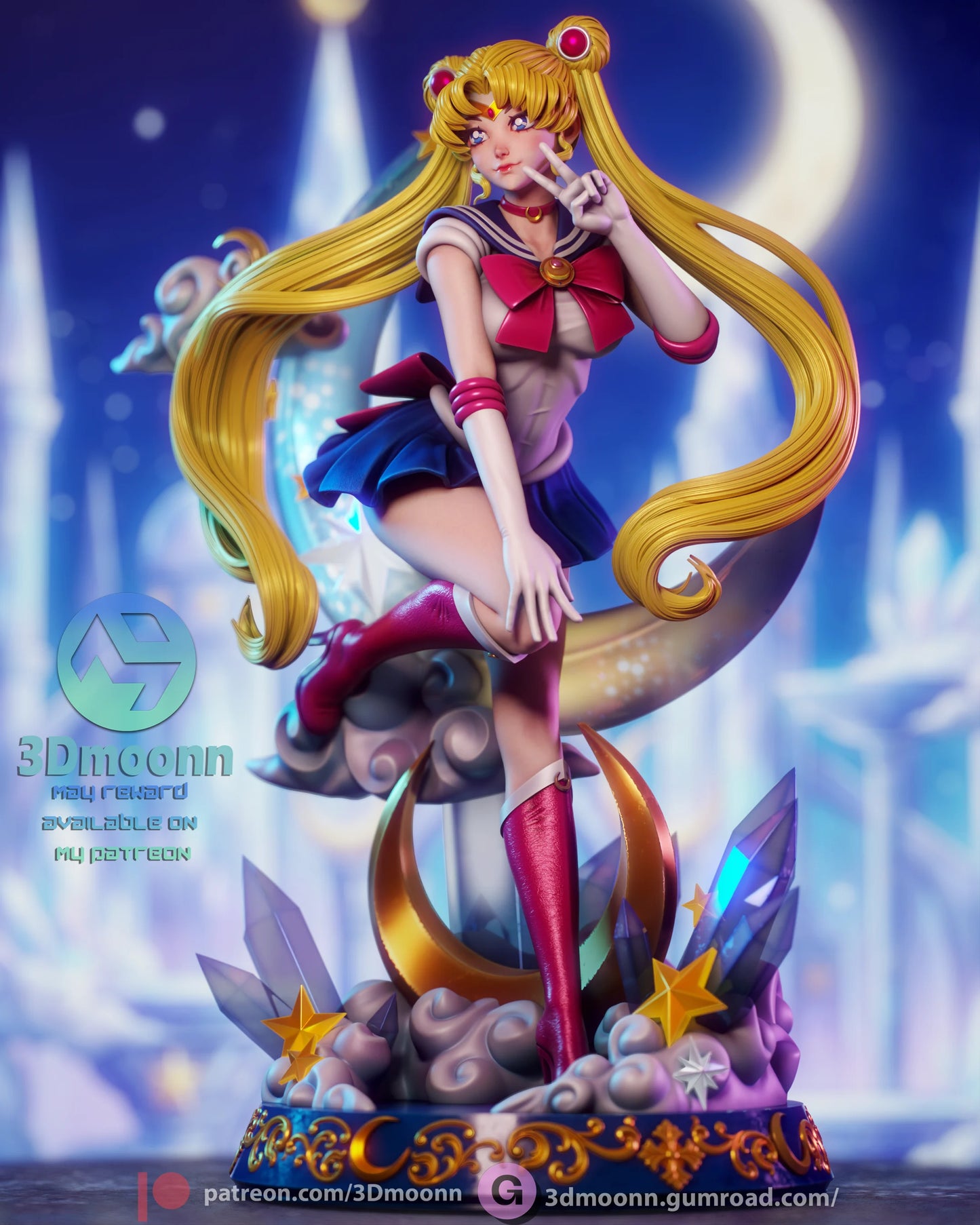 Usagi Tsukino | Sailor Moon | Handcrafted Figure