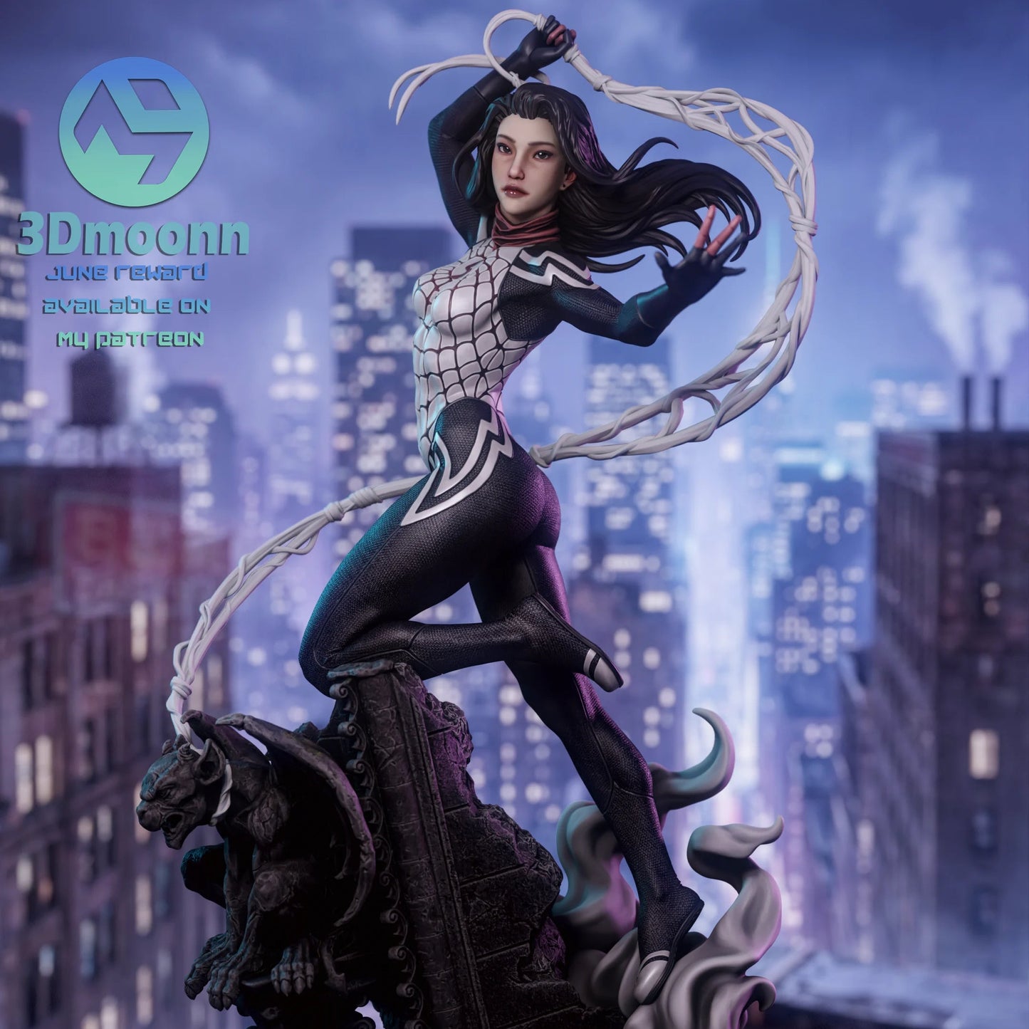 Spider Heroine | Handcrafted Figure