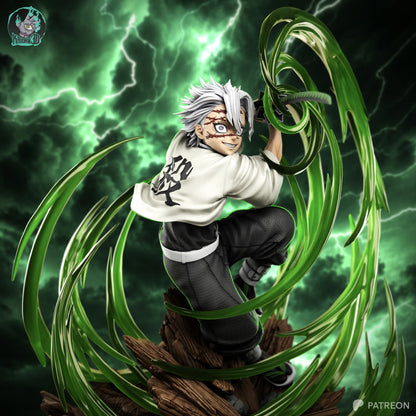 Wind Blade Warrior | Handcrafted Figure
