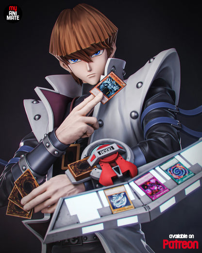 White Dragon Duelist | Handcrafted Figure