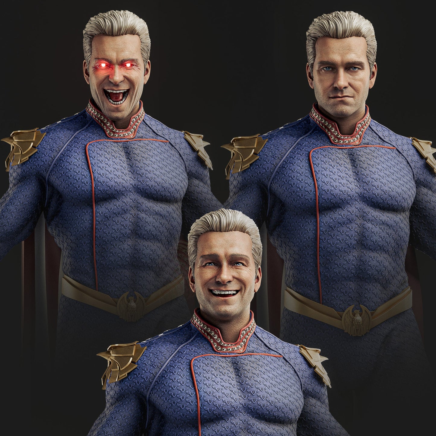 Patriotic Guardian | Handcrafted Figure