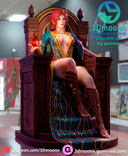 Triss | The Witcher | Handcrafted Figure