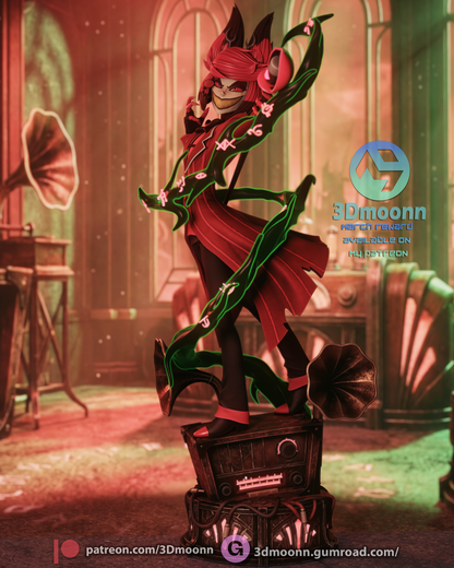 Alastor | Hazbin Hotel | Handcrafted Figure
