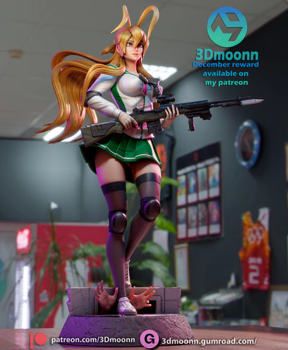 Rei Miyamoto | Highschool of the Dead | Handcrafted Figure