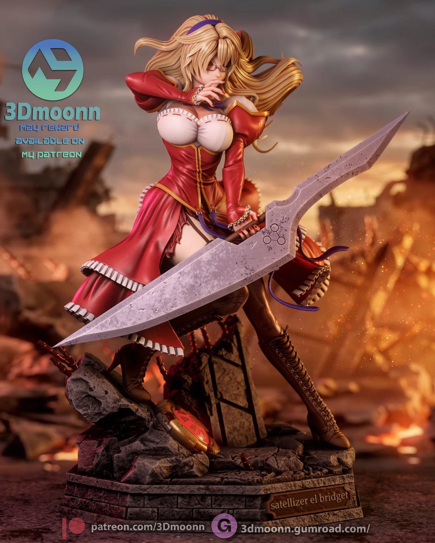 Satellizer L. Bridget | Freezing | Handcrafted Figure