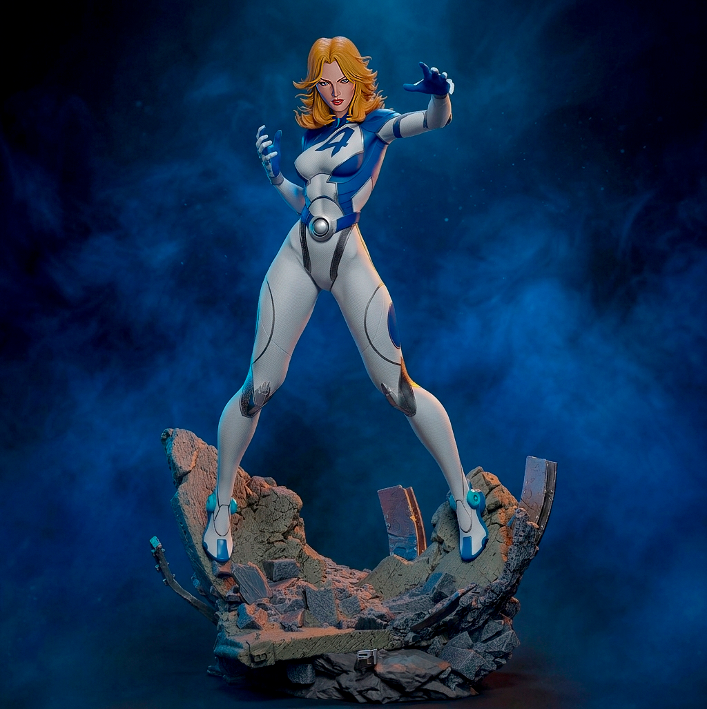 Invisible Woman | Handcrafted Figure