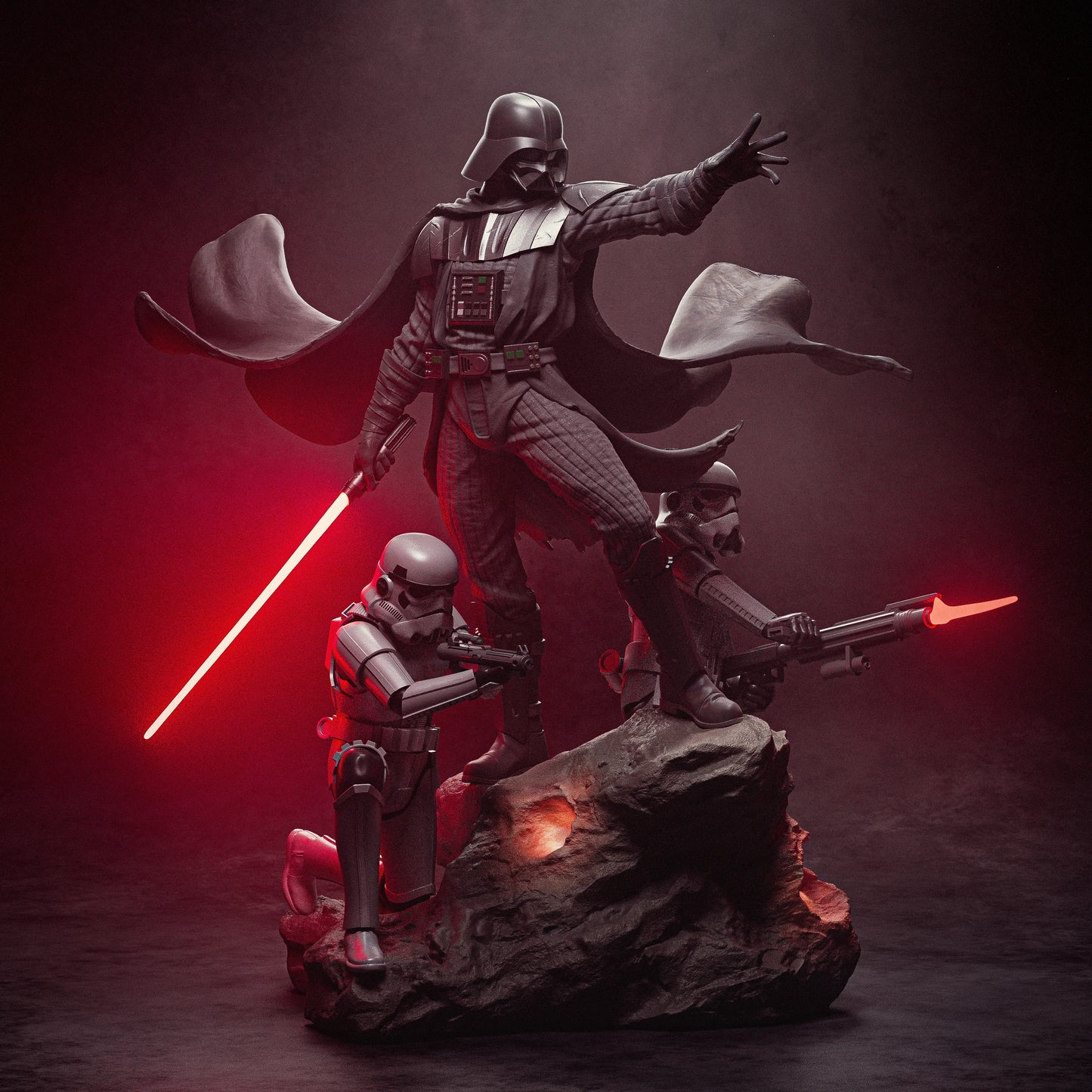 Dark Lord (Diorama) | Handcrafted Figure