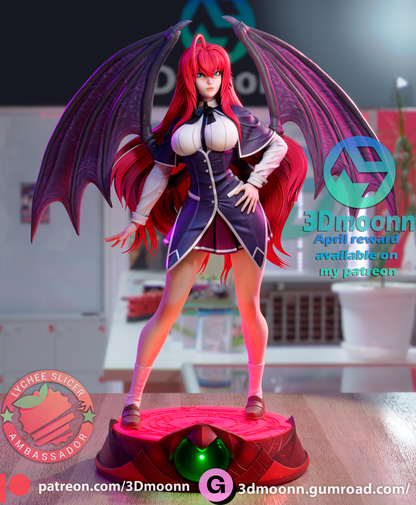 Rias Gremory | High School DxD | Handcrafted Figure