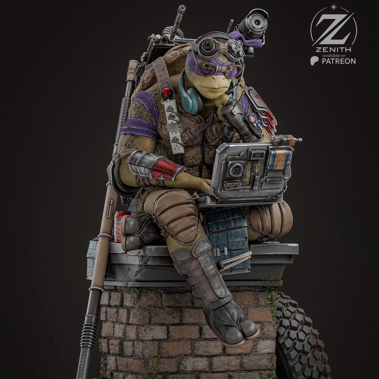 Tech Bo Staff Master | Handcrafted Figure
